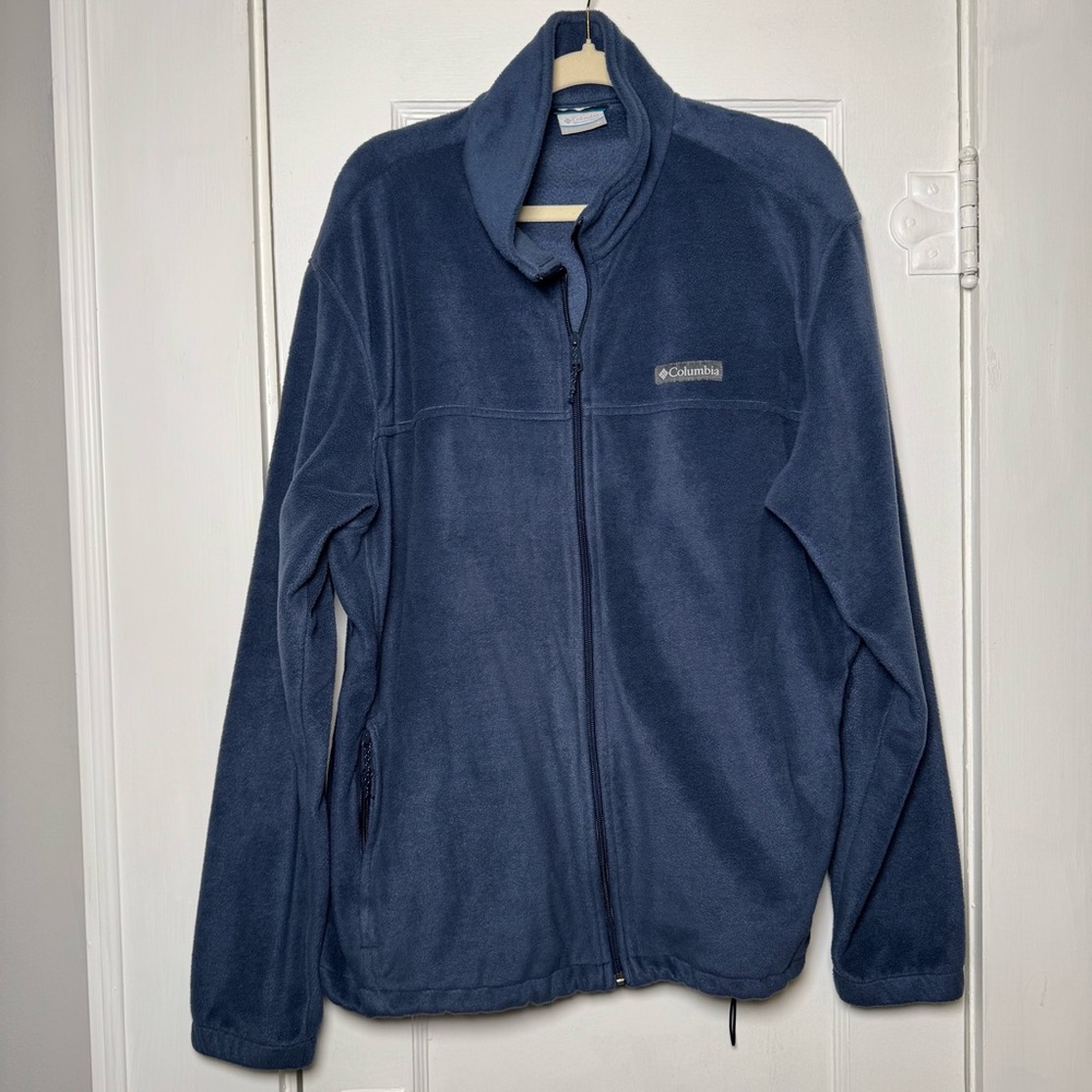 Columbia Men's Steens Mountain Full-Zip Fleece Jacket Collegiate Navy XL - Picture 6 of 15